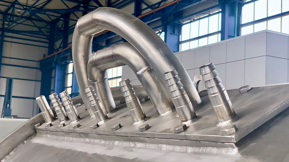 horizontal centrifuge with a pulsating piston MASHKHIMPROM LLC