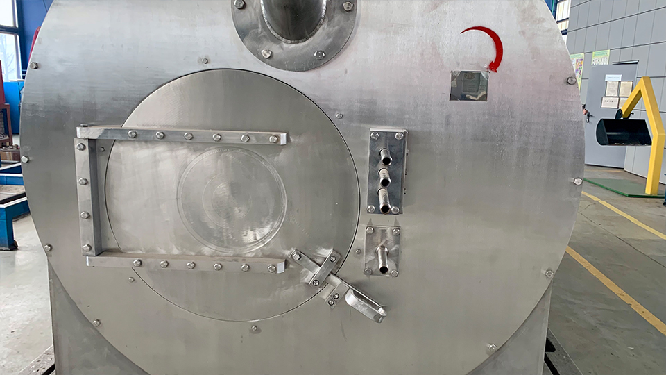horizontal centrifuge with a pulsating piston MASHKHIMPROM LLC